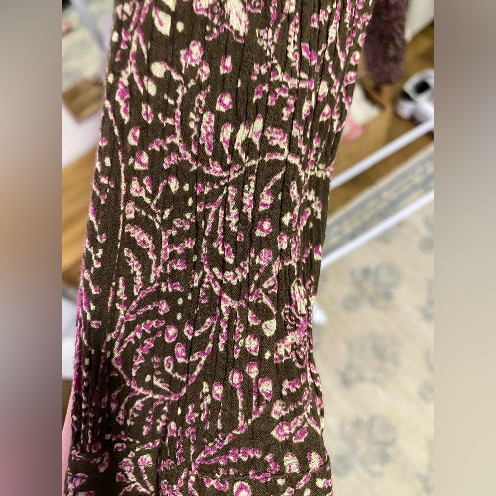 Eddie Bauer Pink and Brown Blouse - Picture 5 of 7